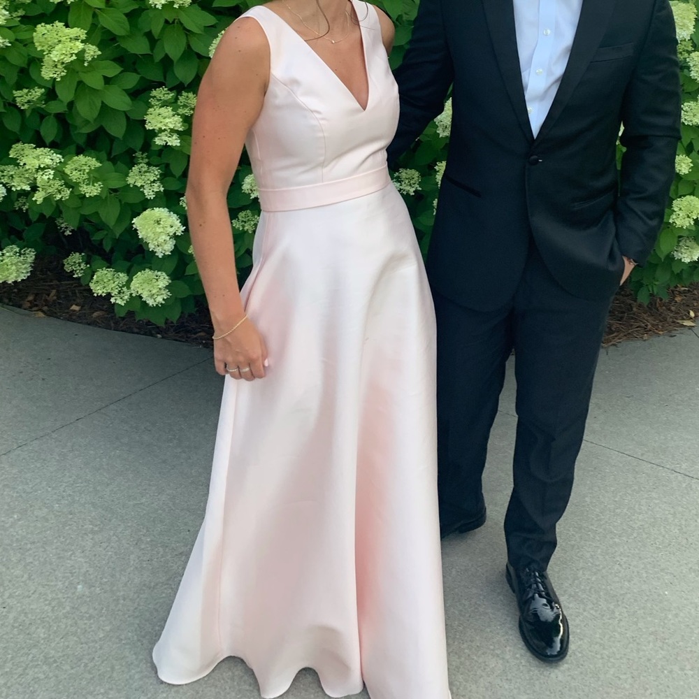 Alfred Sung formal dress with pockets